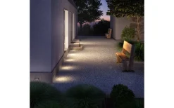 Infälld Murbelysning|Hall & Trappa-Rendl Gordiq L Vägglampa LED Antracitgrå