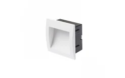 Infälld Murbelysning|Hall & Trappa < Rendl Gordiq M Infälld Vägglampa Vit LED 3W IP65 3000K