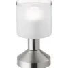 Bordslampor < Reality Gral Bordslampa E14 borstad stål