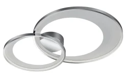 Plafonder-Trio Lighting Granada Plafond LED 2-delad 85cm krom