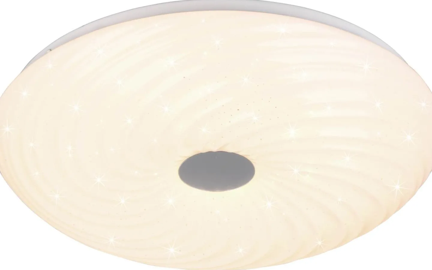 Plafonder-Reality Gravity Plafond LED 37cm vit/krom