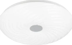 Plafonder-Reality Gravity Plafond LED 37cm vit/krom