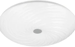 Plafonder < Reality Gravity Plafond LED 57cm vit/krom