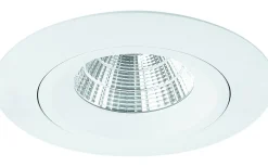 Downlights, Spotlight|230V Led Spotlights < Malmbergs Greven Downlight Dim to Warm 2000-2800K 6W Vit 230V IP21