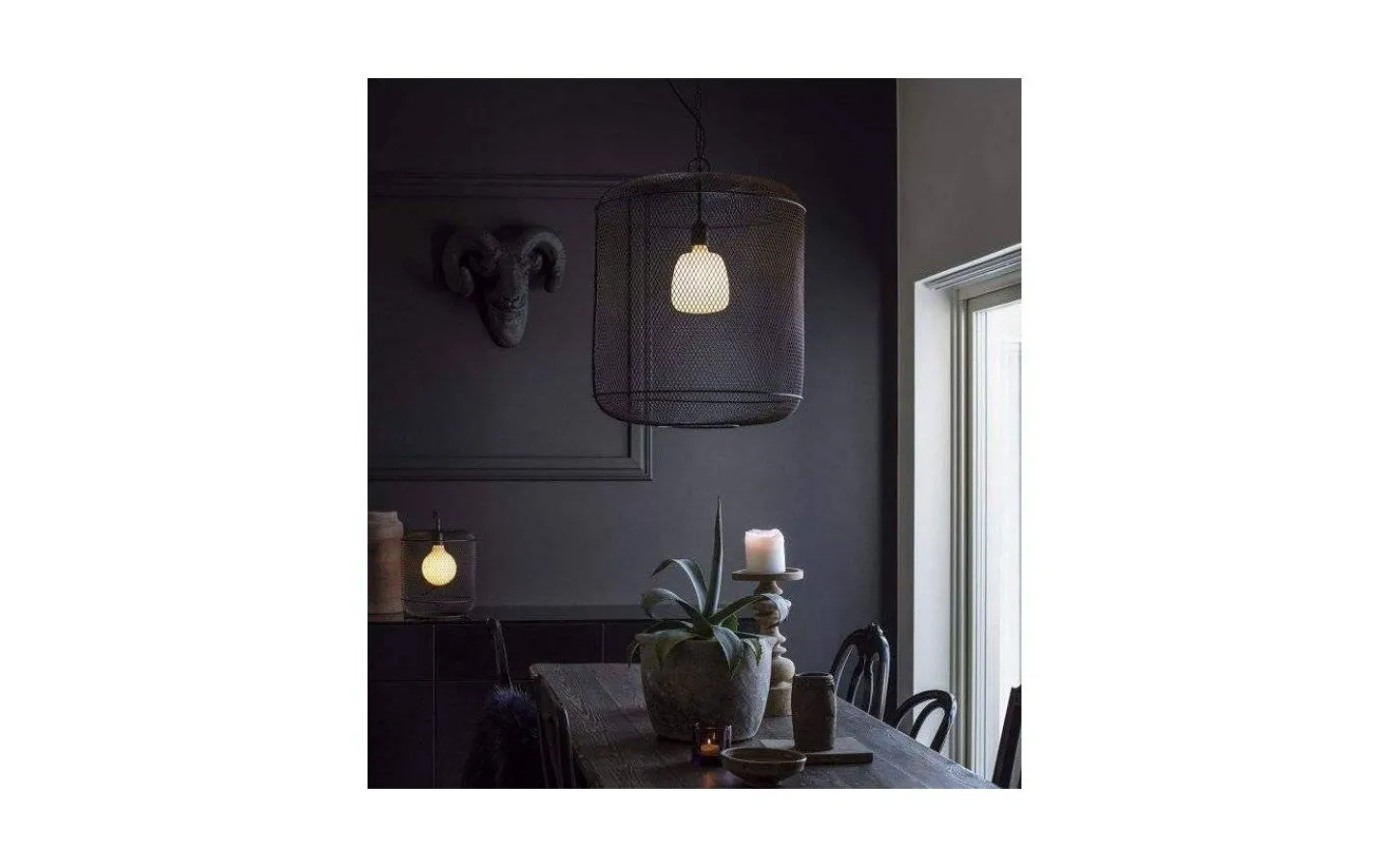 Kök & Matplats < PR Home Grid Taklampa 27cm E27 Svart