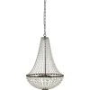 Kristallkronor < Markslojd Gränsö Kristallkrona Svart 50 cm