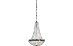 Kristallkronor < Markslojd Gränsö Kristallkrona Svart 40 cm