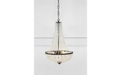 Kristallkronor < Markslojd Gränsö Kristallkrona Svart 40 cm