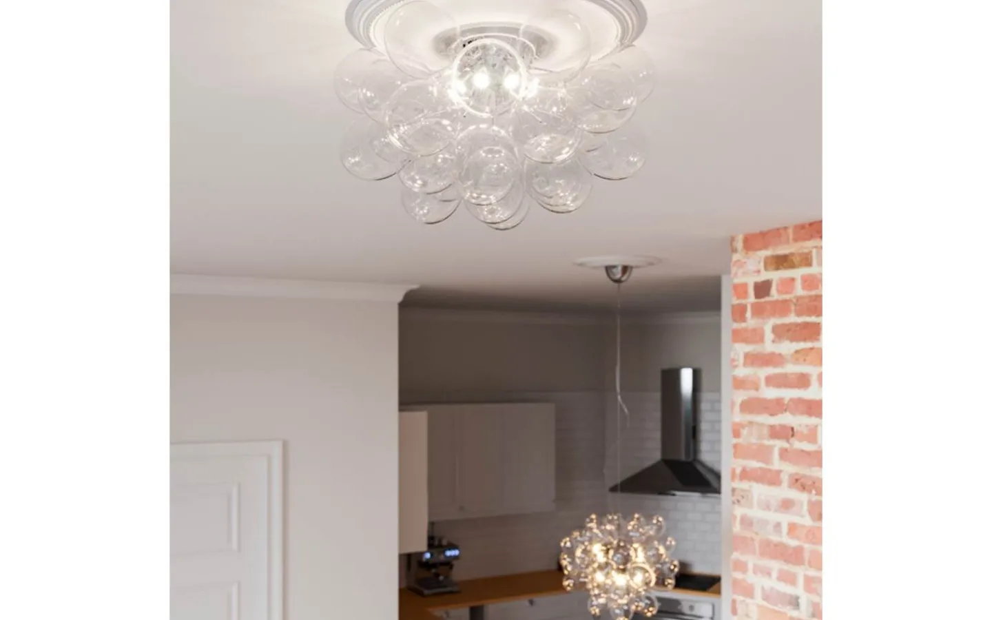 Sovrum|Plafonder-By Rydens Gross Plafond 50cm Klarglas