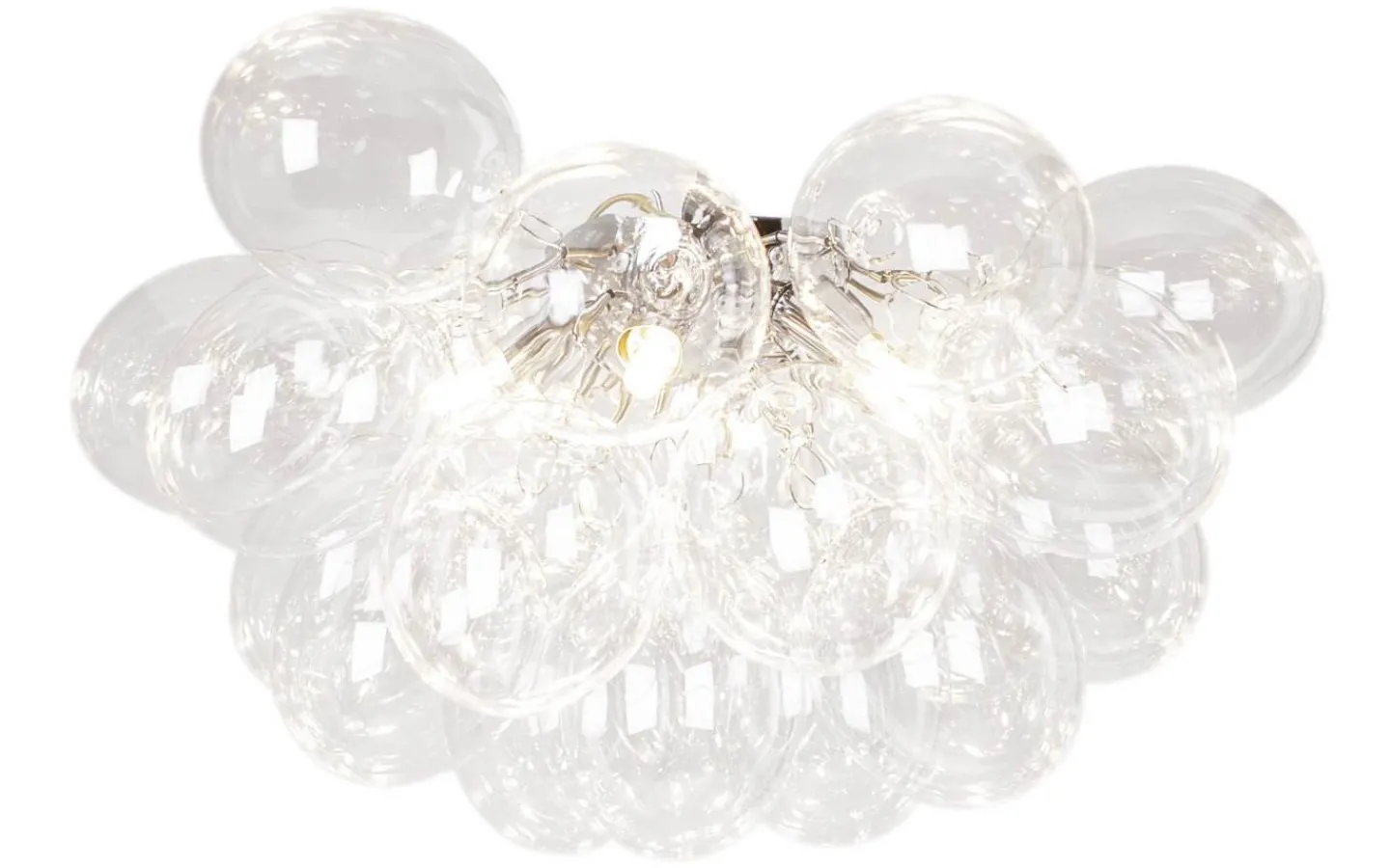Plafonder-By Rydens Gross Plafond 50cm Krom/Klar