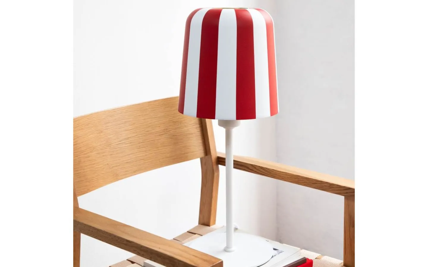 Bordslampor-Dyberg Larsen Gry Bordslampa 49,5cm Mörkröd
