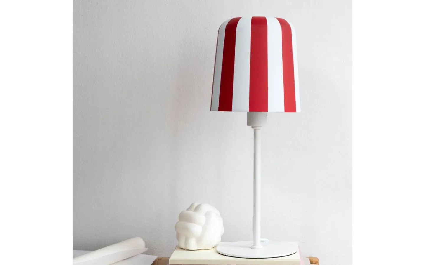 Bordslampor-Dyberg Larsen Gry Bordslampa 49,5cm Mörkröd
