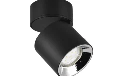 Takspot Med 1 Lampa-Trio Lighting Guayana Spotlight 1-dels GU10 mattsvart
