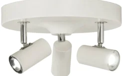 Hall & Trappa|Runda Takspotlights-Aneta Gusto Takspotlight 25cm LED 3x5W 3000K Vit/Krom