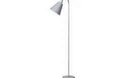 Klassiska Golvlampor|Golvfötter-ArmaturHantverk Haga Golvfot 1L 140cm Grå