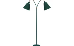 Klassiska Golvlampor|Golvfötter < ArmaturHantverk Haga Golvfot 2L 140cm Grön