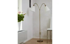 Klassiska Golvlampor|Golvfötter-ArmaturHantverk Haga Golvfot 2L 140cm Oxid