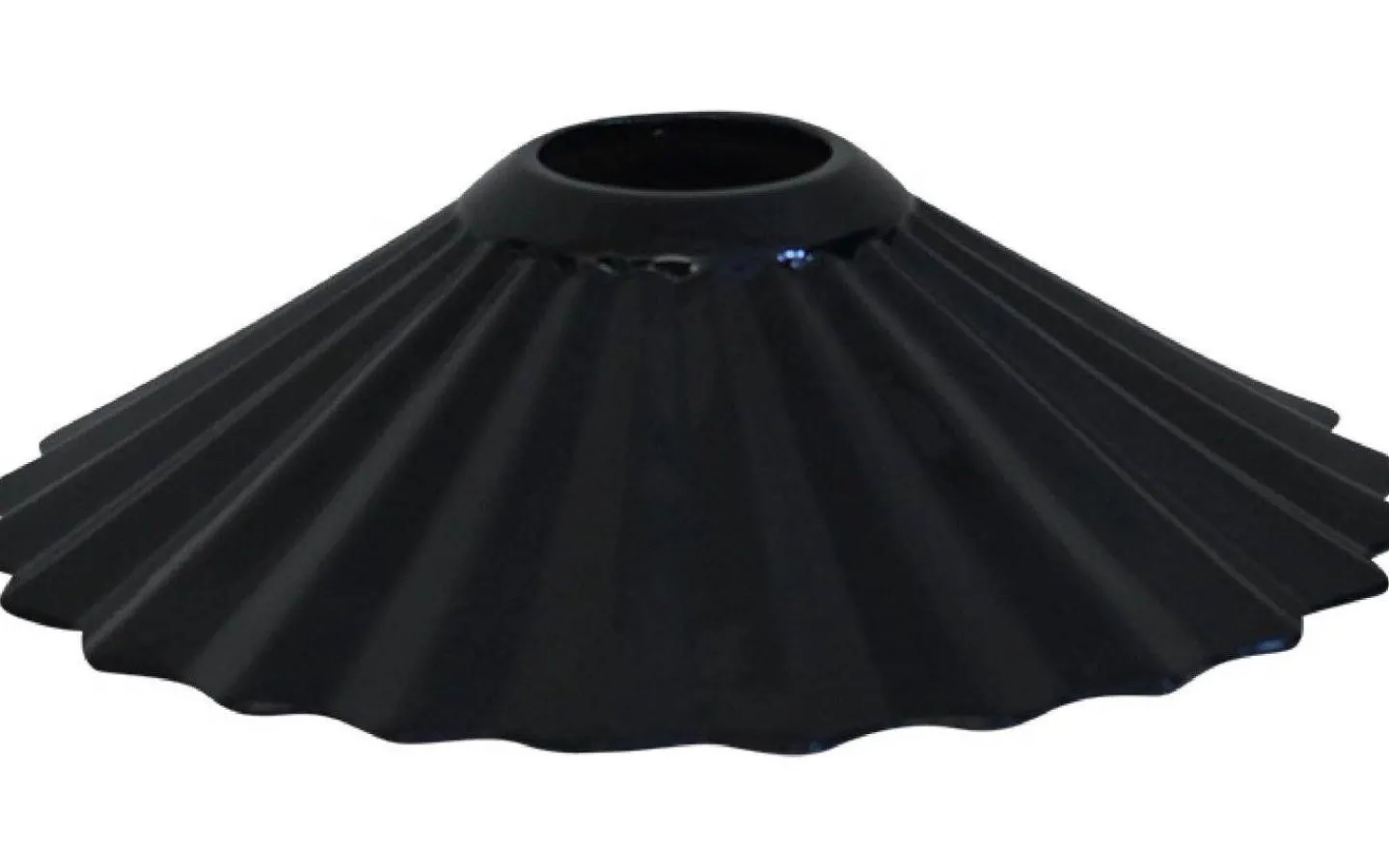 Takskärmar-Hallbergs Haga Takskärm Ø23cm Glossy Black