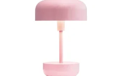 Uppladdningsbara Lampor Utomhus|Uppladdningsbara Lampor Utomhus < Dyberg Larsen Haipot Uppladdningsbar Bordslampa 26cm LED 3000K 3W Rosa IP44