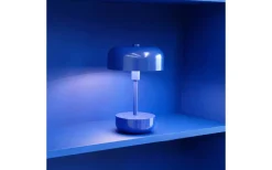 Uppladdningsbara Lampor Utomhus|Uppladdningsbara Lampor Utomhus < Dyberg Larsen Haipot Uppladdningsbar Bordslampa 26cm LED 3000K 3W Blå IP44