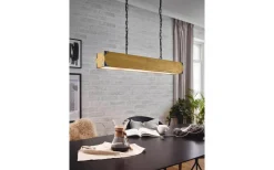 Avlånga Taklampor-Eglo Harborough Taklampa 90cm 4L Svart