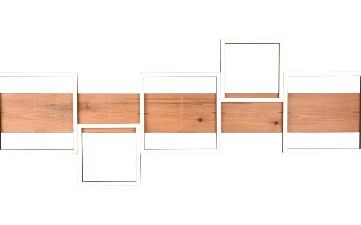 Plafonder-Trio Lighting Harper Plafond LED 115cm mattsvart/trä