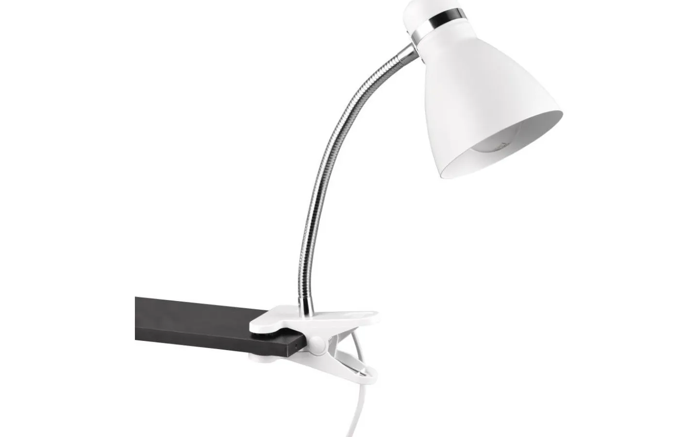 Klämlampor < Reality Harvey Klämlampa E27 mattvit