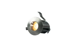 Bastulampor-Hidealite Heatspot G2 Bastu 150mA 2700K 0,4W Borstad Stål IP44