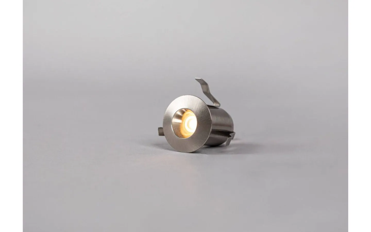 Bastulampor-Hidealite Heatspot G2 Bastu 150mA 2700K 0,4W Borstad Stål IP44