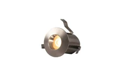 Bastulampor-Hidealite Heatspot G2 Kit Bastu 2700K 6x0,4W Borstad Stål IP44