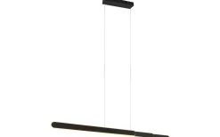 Avlånga Taklampor < Trio Lighting Helios Takpendel LED 82,5-130cm mattsvart