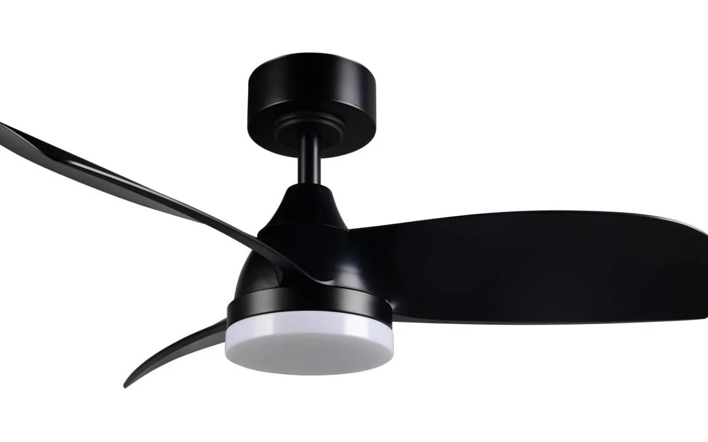 Takfläktar-Reality Helsinki Takfläkt 90cm LED mattsvart