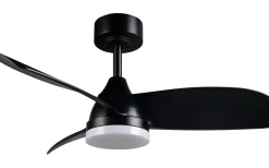 Takfläktar-Reality Helsinki Takfläkt 90cm LED mattsvart