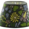 Ovala Lampskärmar-Hallbergs Herbarium Oval Lampskärm 25cm Grå Stig Lindberg