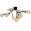 Hall & Trappa|Sovrum < By Rydens Hero Plafond 75cm Svart/Mässing