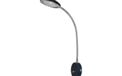 Läslampor-Aneta Hero Vägglampa LED 5W 3000K Svart/Krom