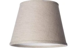 Enfärgade Runda Lampskärmar < Cottex Herringbone Lampskärm Ø25cm Beige