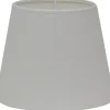 Enfärgade Runda Lampskärmar < Hallbergs Herringbone Lampskärm Ø17cm Offwhite