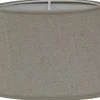 Ovala Lampskärmar-Hallbergs Herringbone Lampskärm Oval 30cm Natur