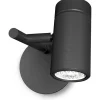 Läslampor < Herstal Holder Vägglampa Svart