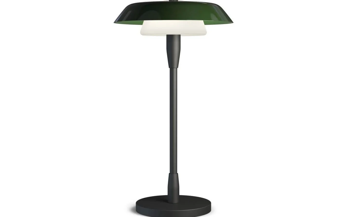 Bordslampor-Belid Horisont Bordslampa 36,5cm Mattsvart/Blank Skogsgrön