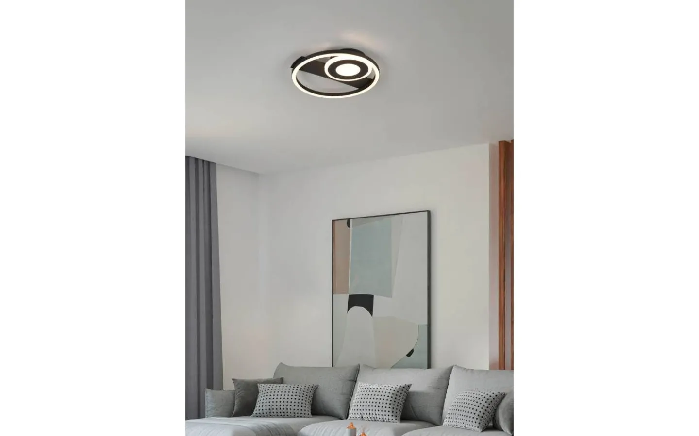 Plafonder-Reality Horus Plafond LED mattsvart