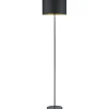 Golvlampor-Trio Lighting Hostel Golvlampa E27 matt svart/guld