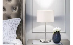 Bordslampor-Trio Lighting Hotell Bordslampa 32cm E14 vit