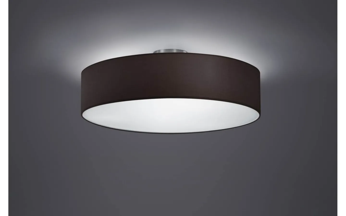 Plafonder-Trio Lighting Hotell Plafond 50cm 3xE27 svart