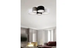 Plafonder-Trio Lighting Hotell Plafond 5xE27 flerfärgad