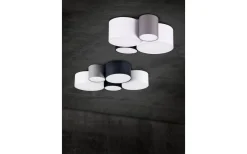 Plafonder-Trio Lighting Hotell Plafond 5xE27 flerfärgad