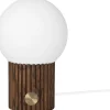 Bordslampor < Globen Lighting Hubble Bordslampa 24cm Valnöt