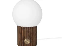 Bordslampor < Globen Lighting Hubble Bordslampa 24cm Valnöt