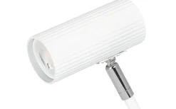 Klämlampor|Bordslampor-Globen Lighting Hubble Klämlampa 12cm Vit